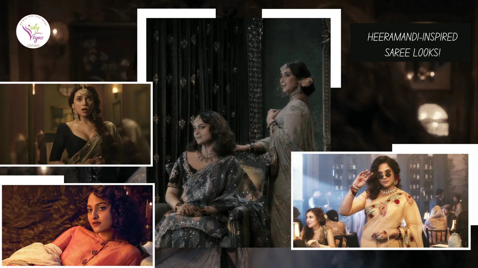 5 Classy Inspired Saree Looks from Heeramandi You’ll Love to Try