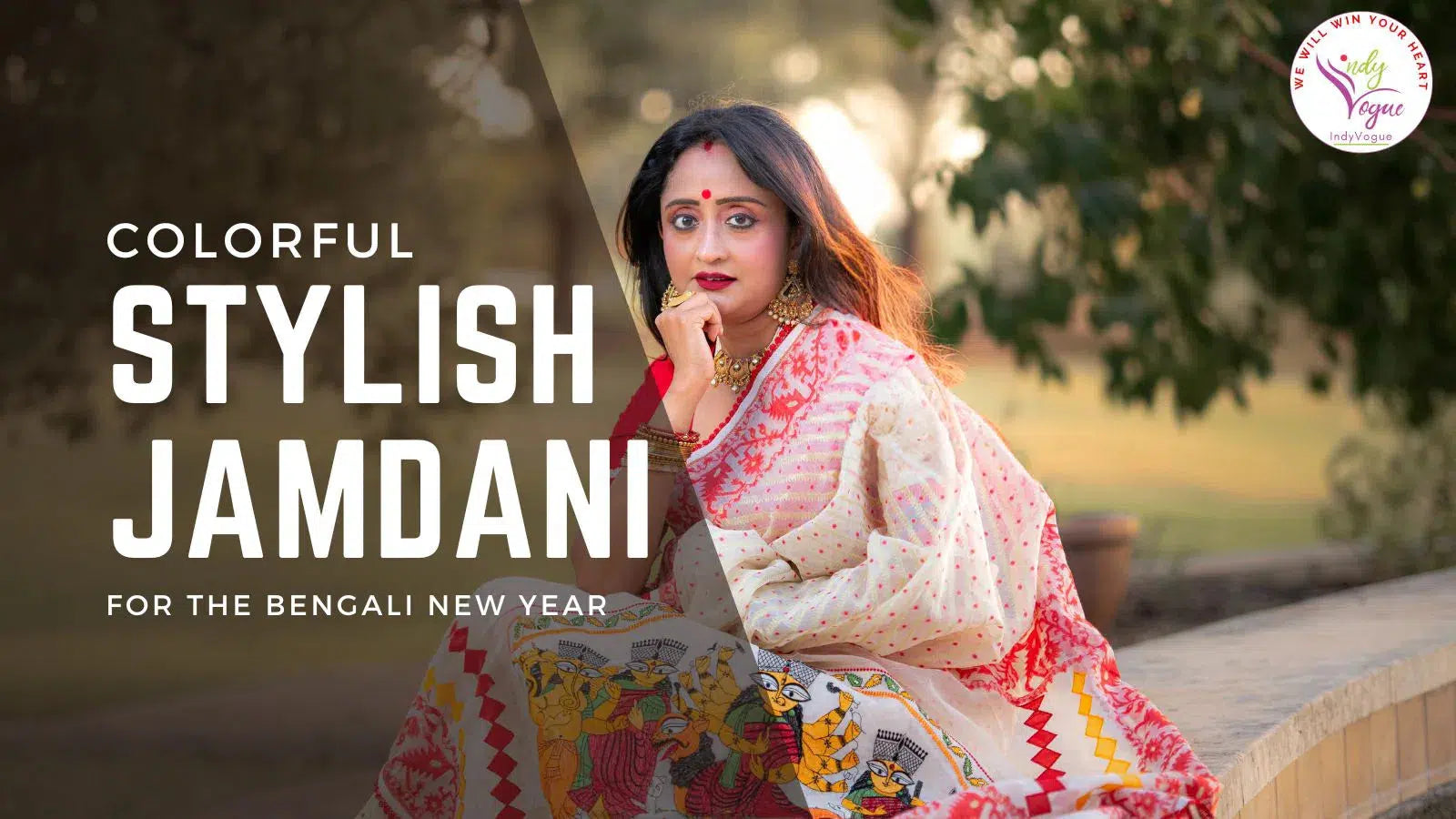 Celebrating Bengali New Year with Stylish and Colorful Jamdani Sarees
