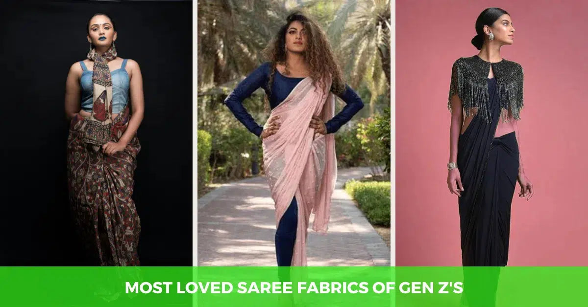 Not 1 But 5 Most Loved Saree Fabrics of Gen Z's