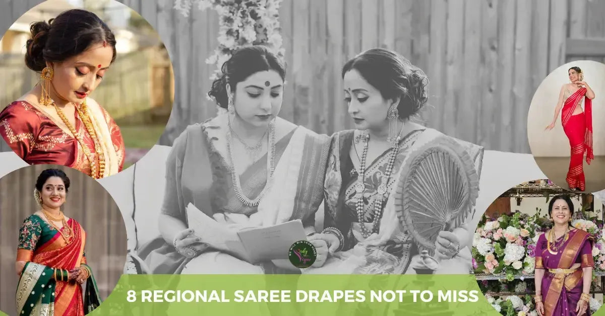 India on a Pallu: 8 Regional Saree Drapes You Shouldn’t Miss
