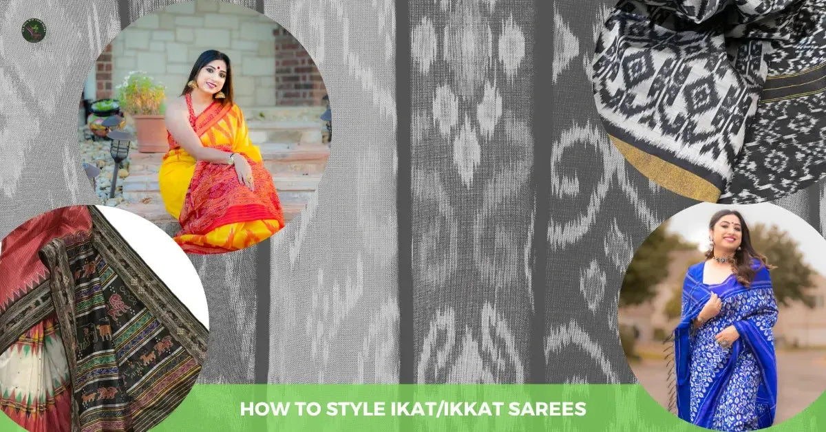How to Style Ikat/Ikkat Sarees: From Boardroom Elegance to Boho Streetwear
