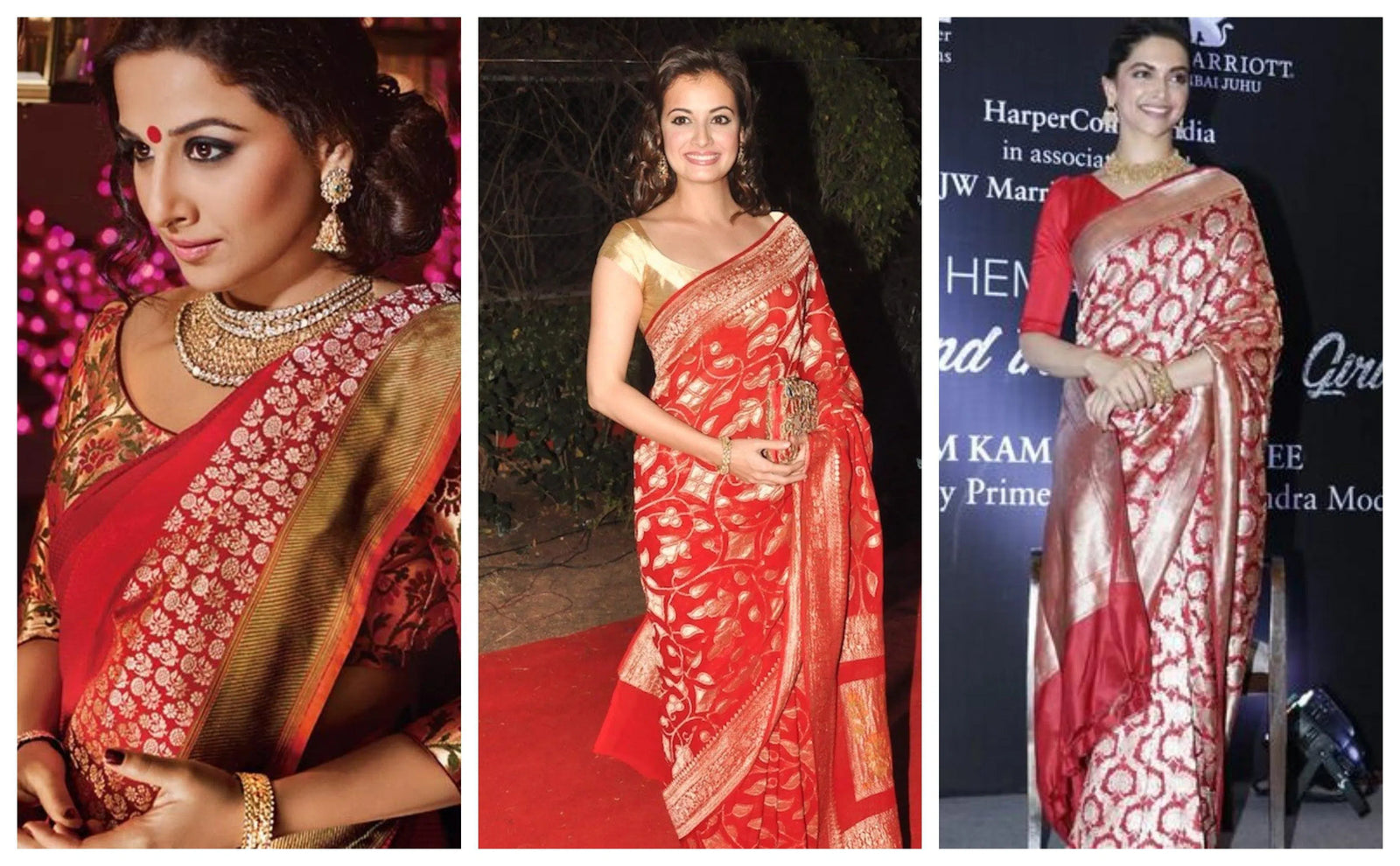 Bollywood Divas and their Love for Banarasi Sarees