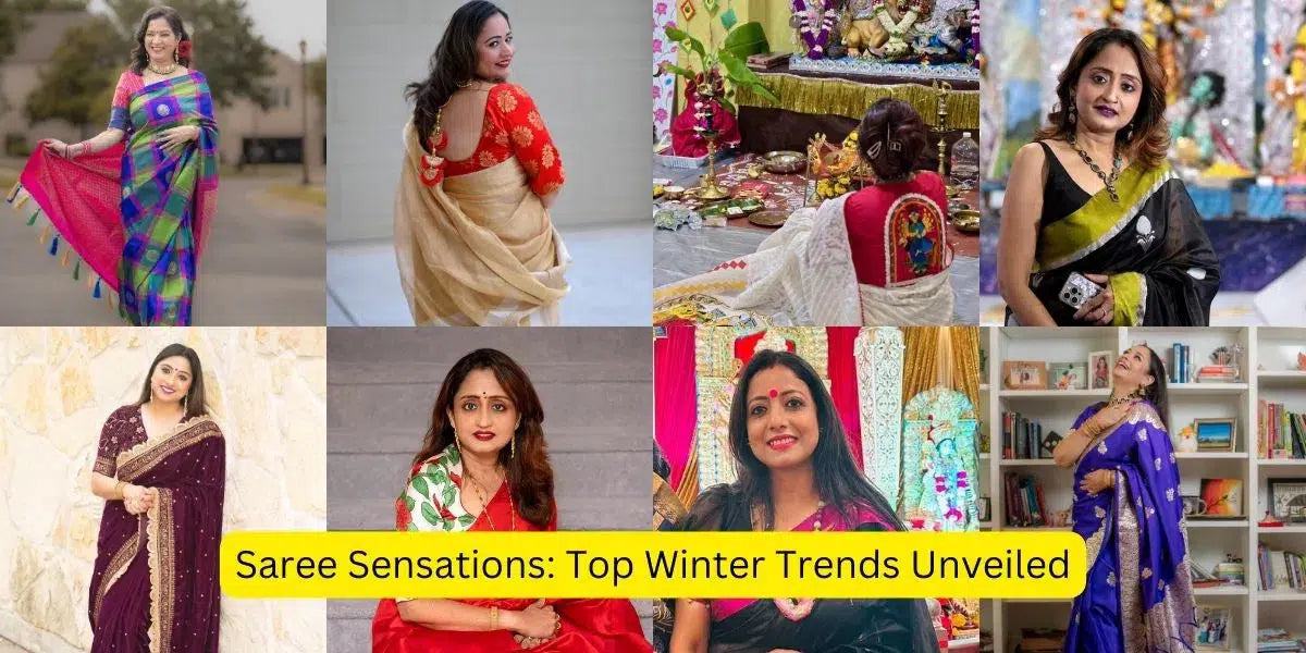 Saree Sensations: Top Winter Trends Unveiled