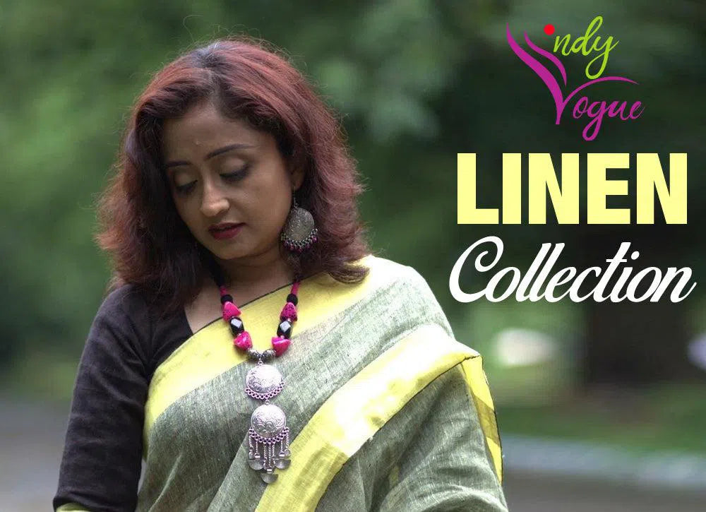 How to Style Up With Linen Sarees?