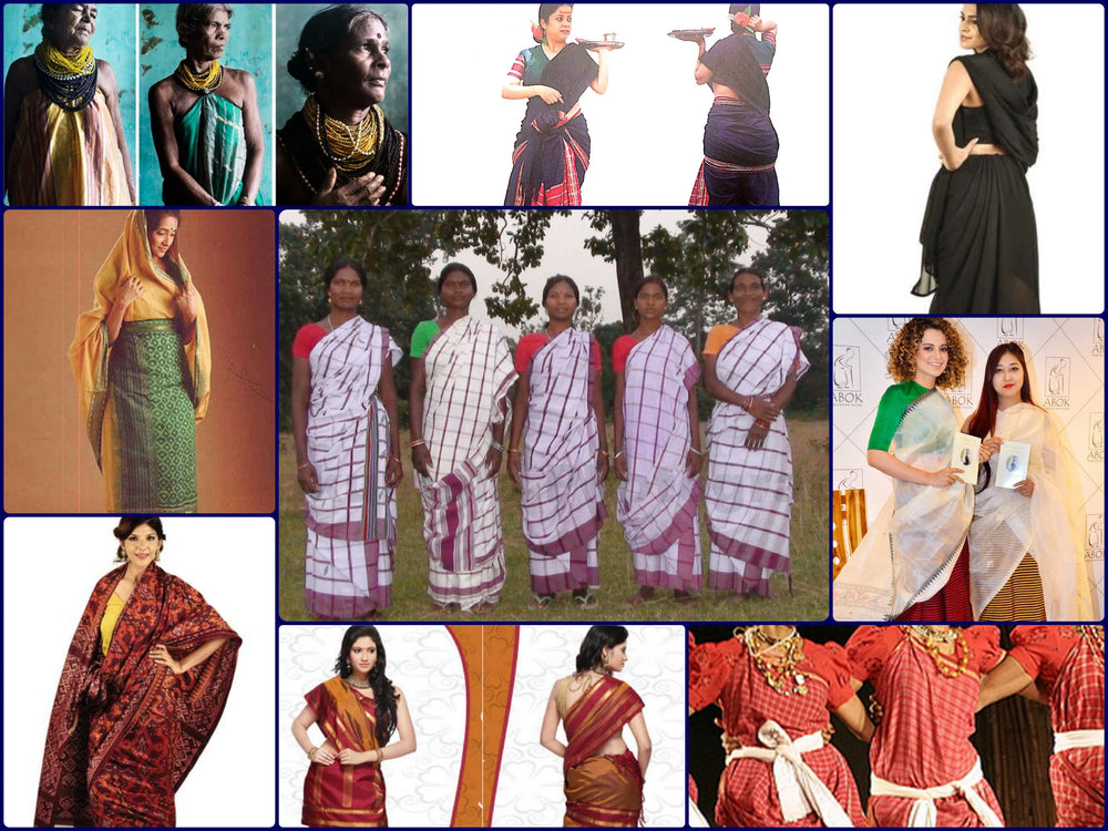 Drape saree in different 2025 style