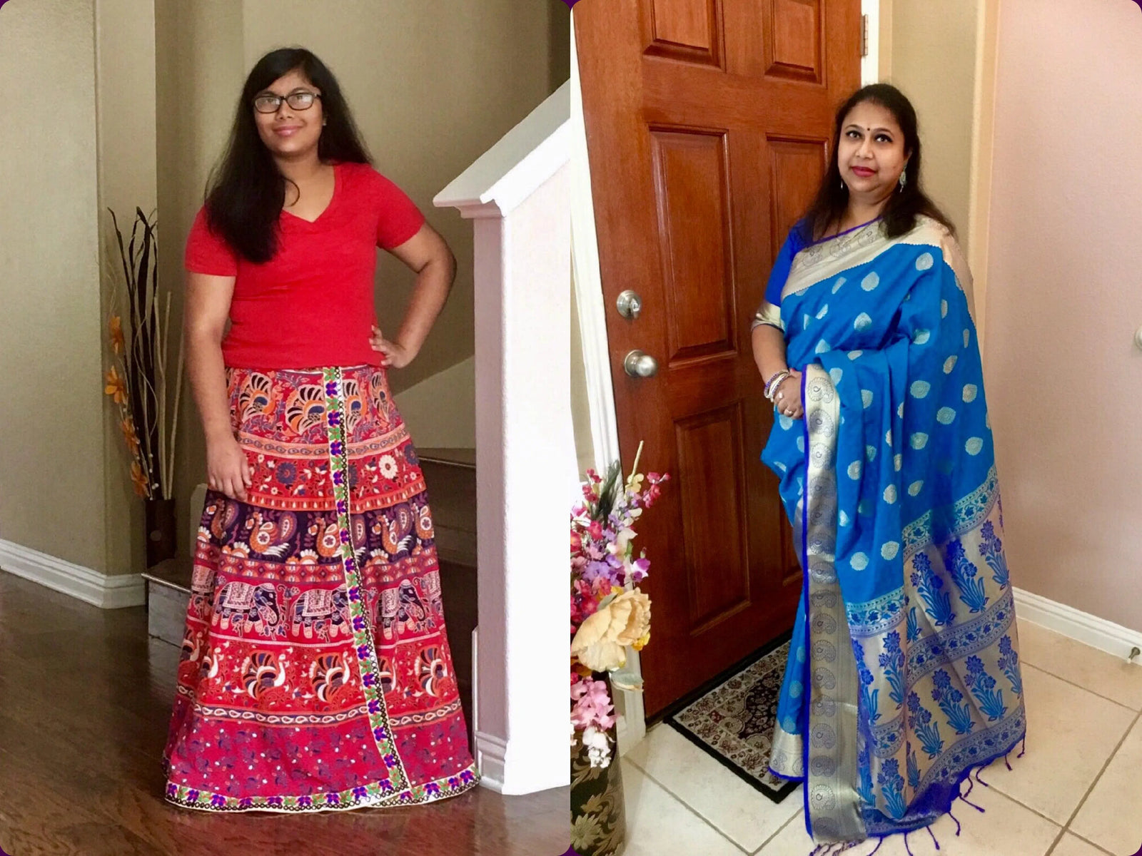 Knock Knock, who is there....Its Mom and me