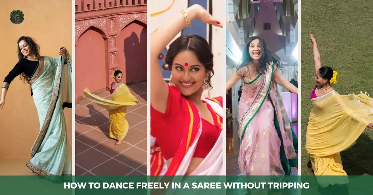 How to Dance Freely in a Saree Without Tripping