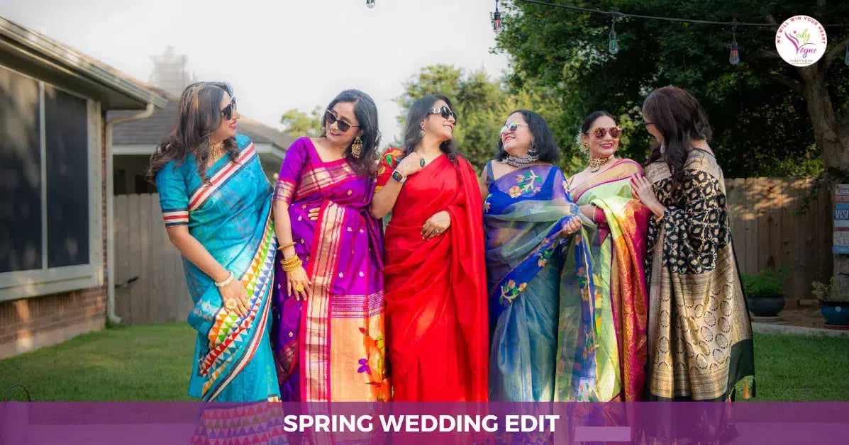 Spring Wedding Edit: Sarees That Will Make You the Showstopper This Season
