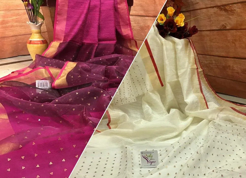 Motka Muslin Silk Sarees - the Hottest Winter Craze