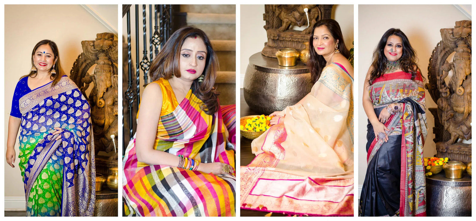 Pandemic Saree Trends Not to Miss in Durga Puja 2020