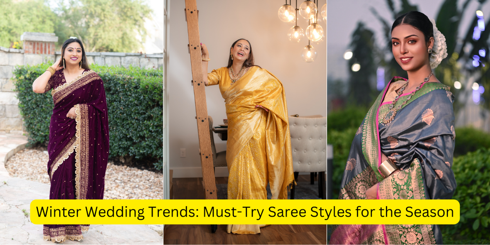 Winter Wedding Trends Must Try Saree Styles for the Season IndyVogue