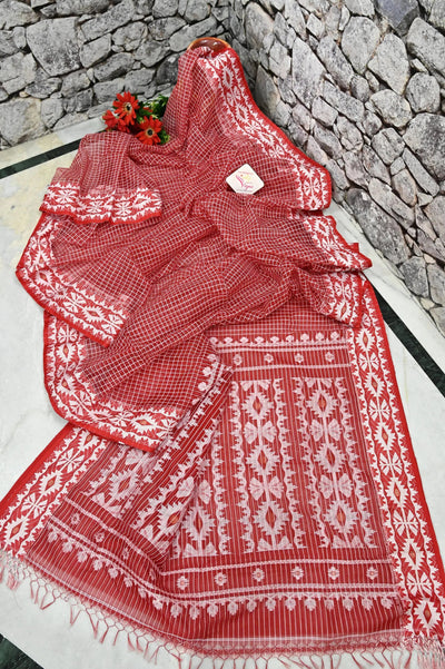 Red Sarees Collection - Passionate and Bold - IndyVogue