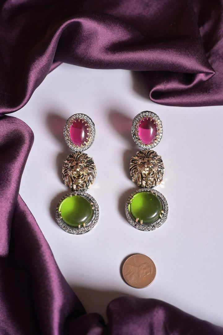 Sabyasachi Inspired Monalisa Stone Collar Necklace Set