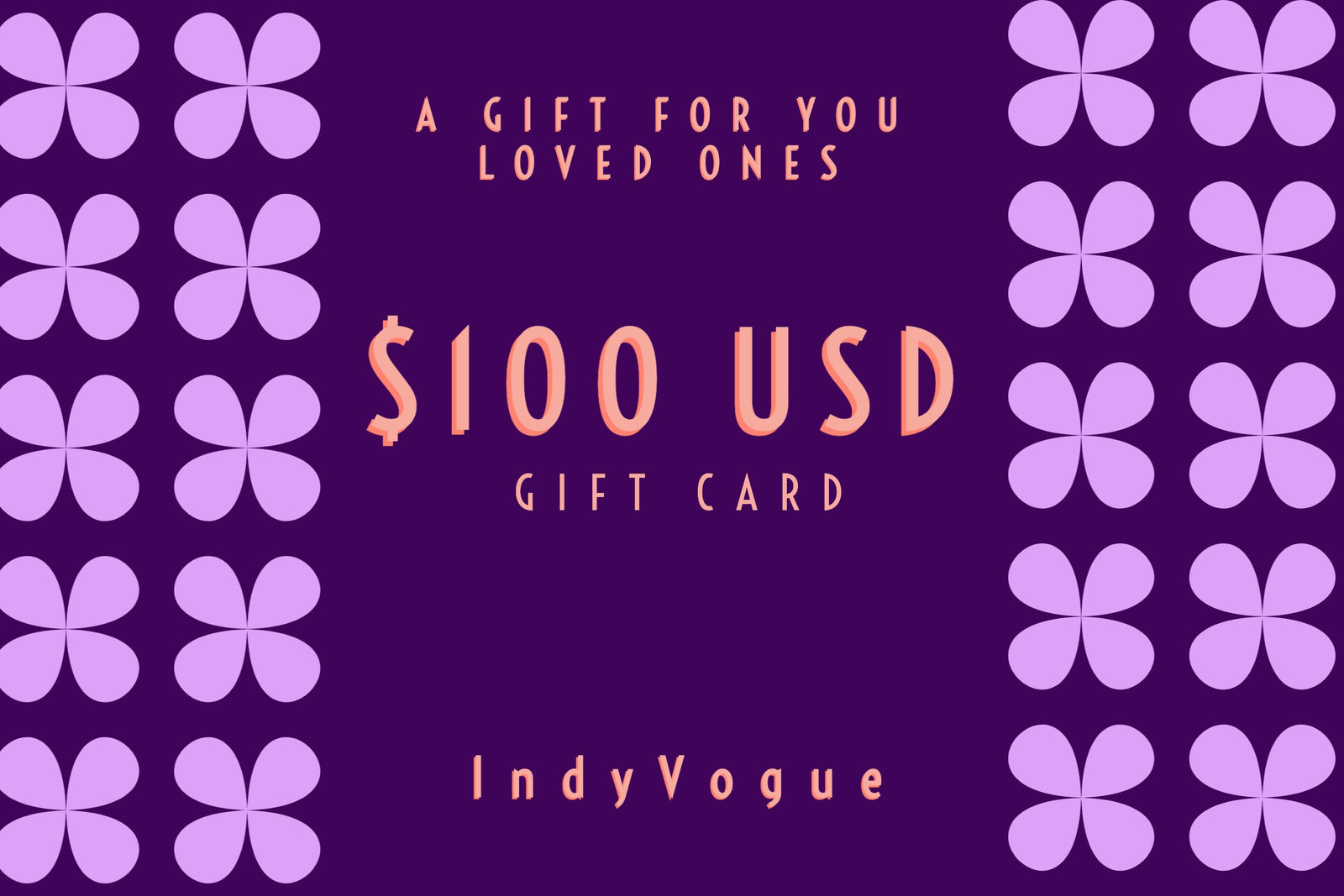 IndyVogue Gift Card